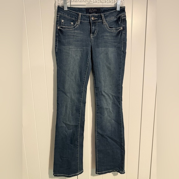 Earl Jeans Blue Boot Cut Denim - Picture 2 of 5